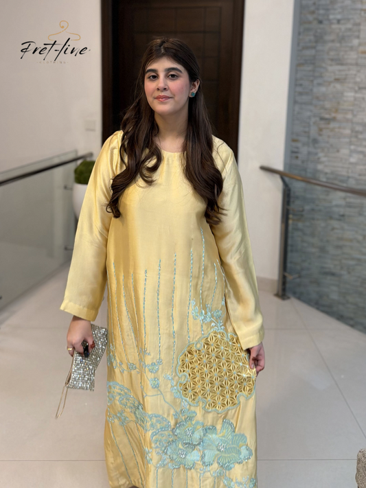 Butter Veil Kaftan