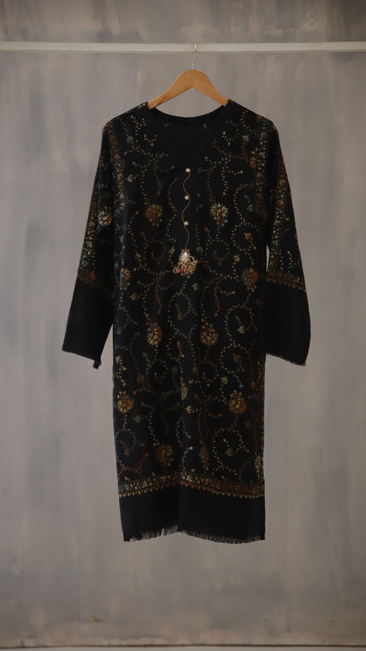 Jal Black Embroidery
