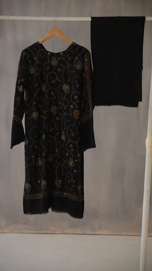 Jal Black Embroidery