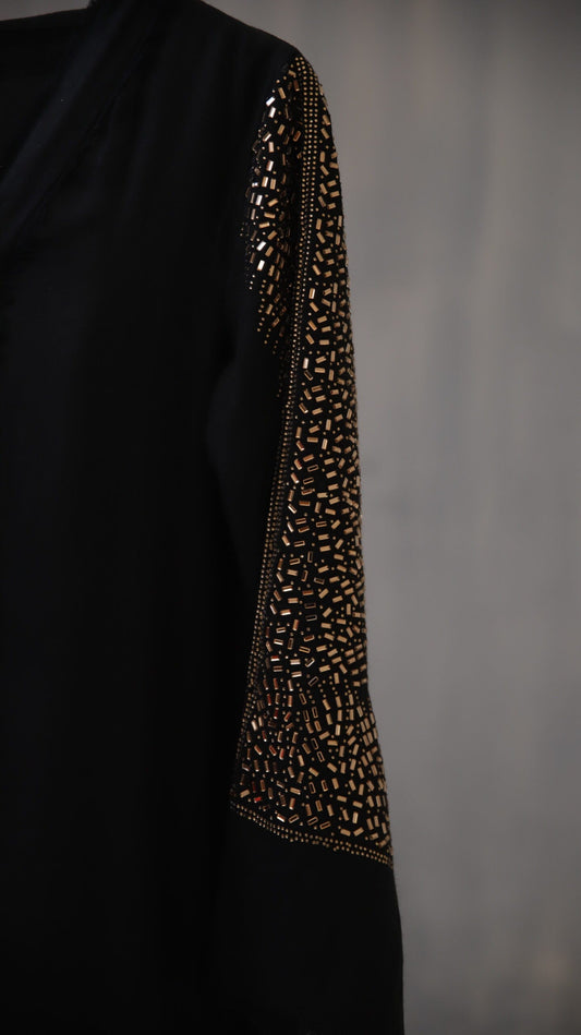 Black Pashmina Crystal