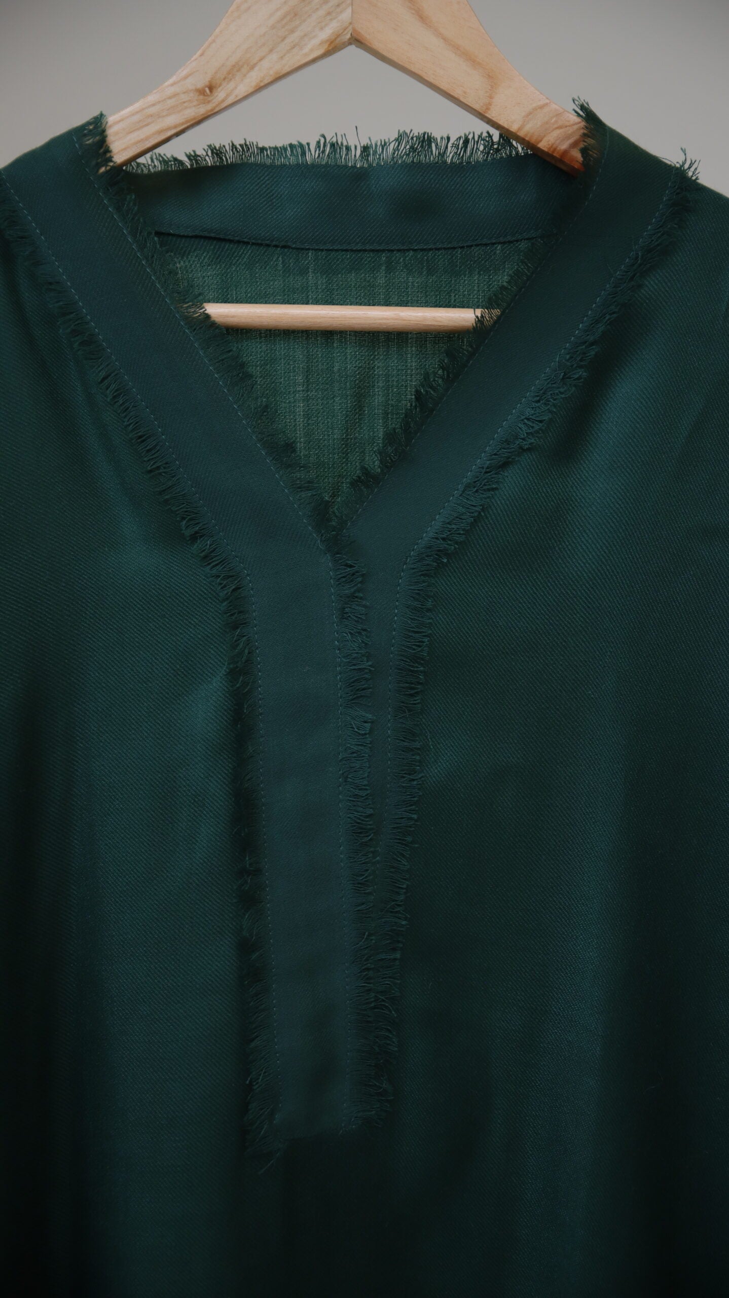 Green Pashmina Crystal