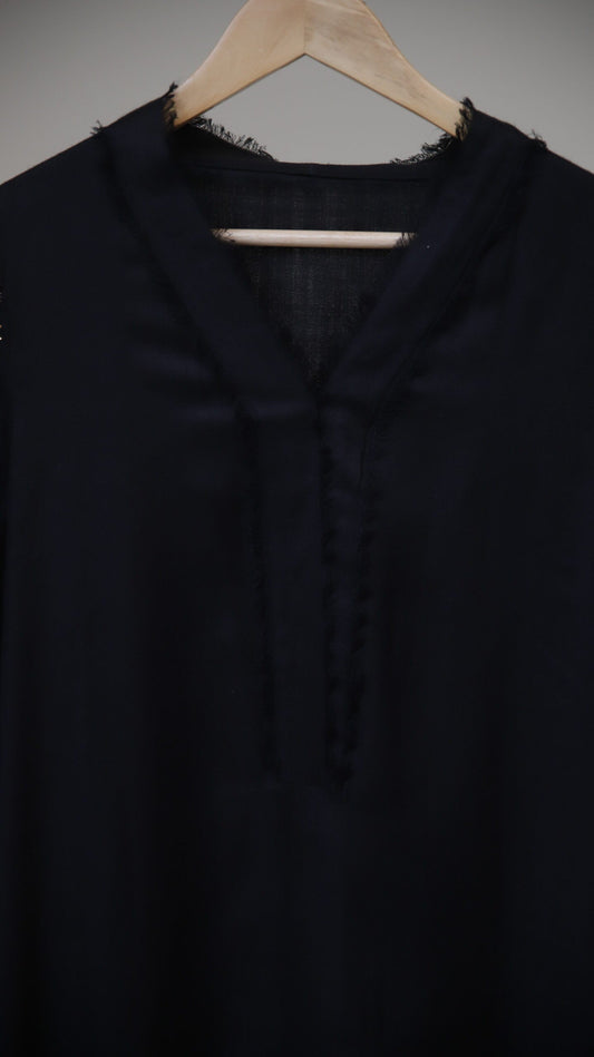 Black Pashmina Crystal
