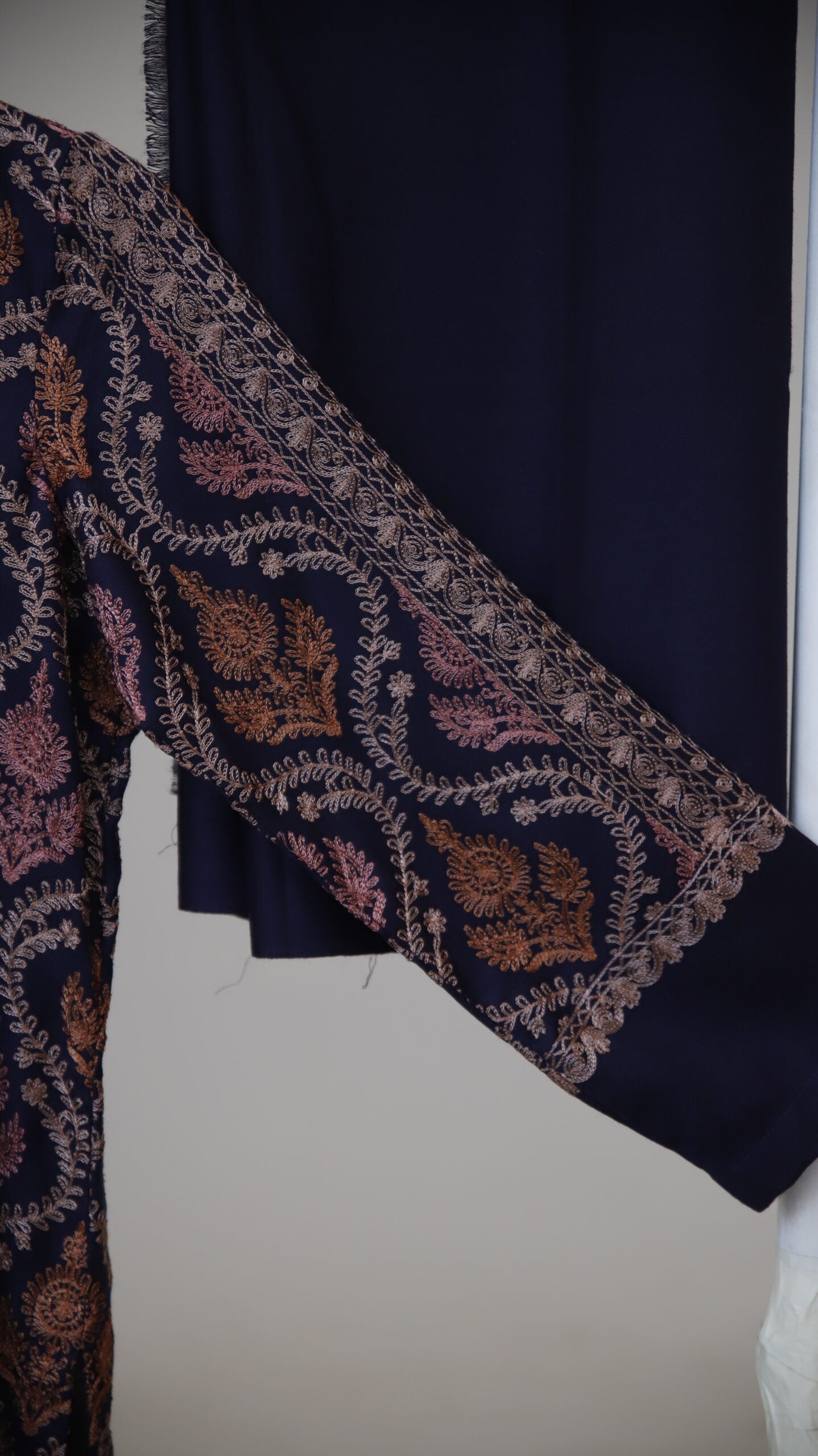 Blue Embroidery