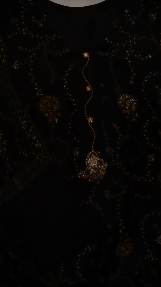 Jal Black Embroidery