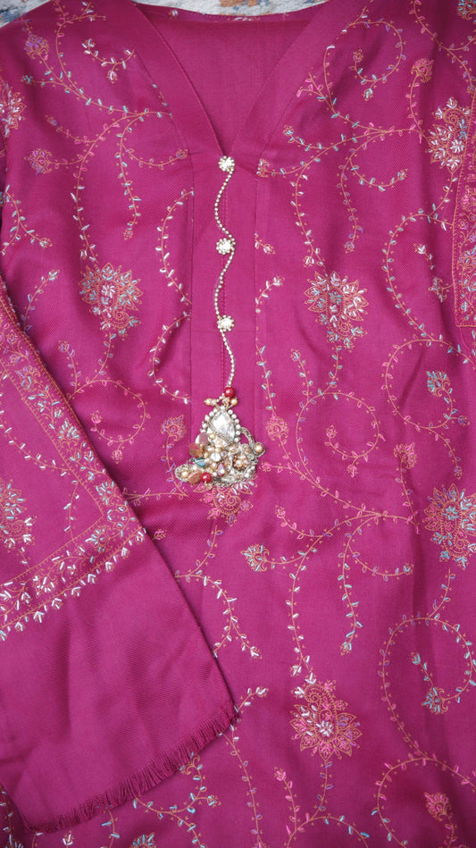Jal Pink Embroidery