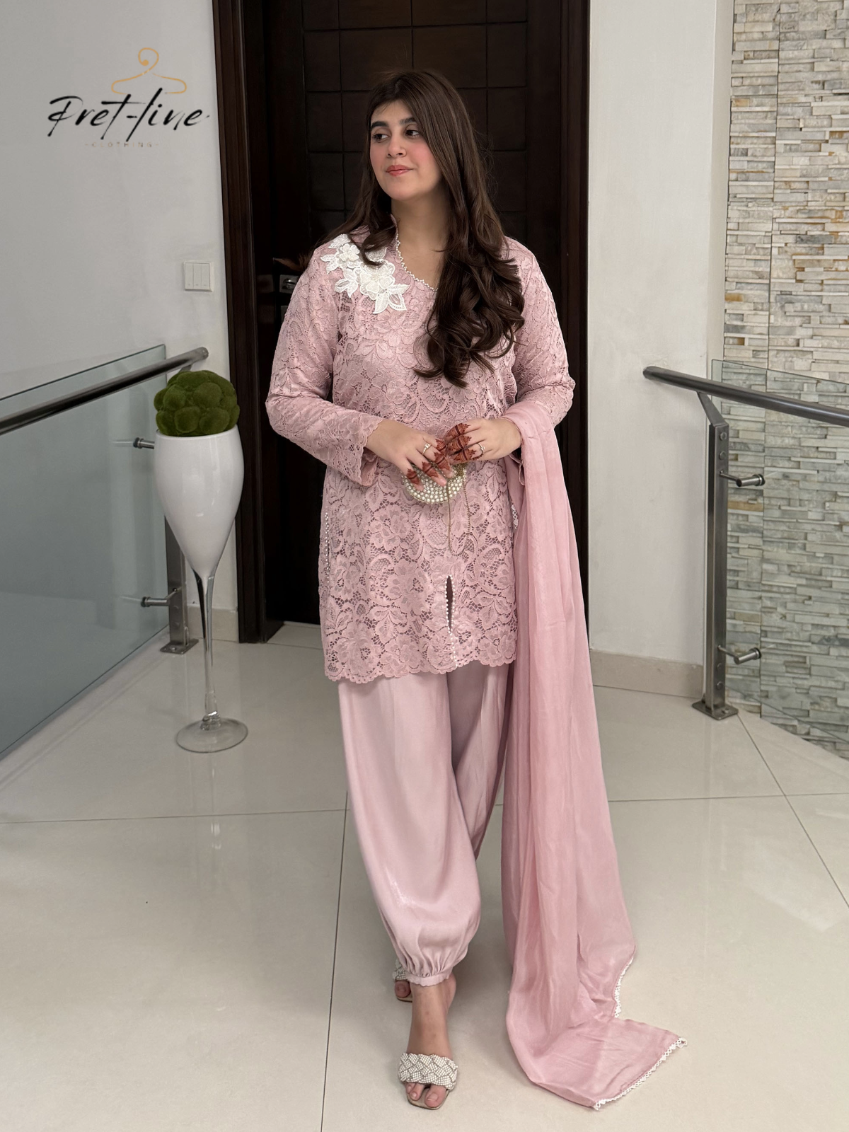 Étoile Pearl Set – Blush Pink
